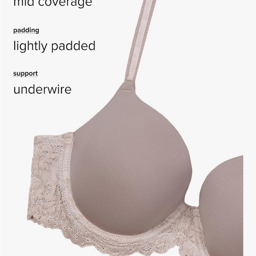 NWT Wacoal Bra size 40DDD Cafe Au Lait Women's Instant Icon Contour Bra - Picture 6 of 7